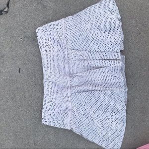 Lulu Lemon Play Off The Pleats Tennis Skort